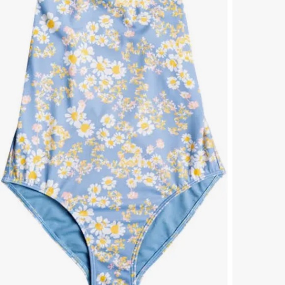 Roxy Girls 1 piece swimsuit sz 7 - Picture 2 of 6